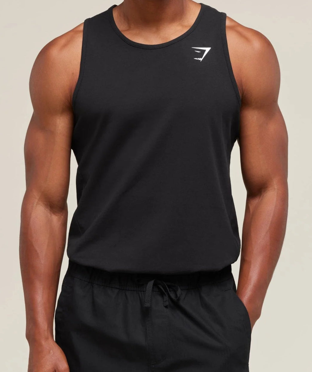 GYMSHARK Lebanon - Critical Tank Black - Front