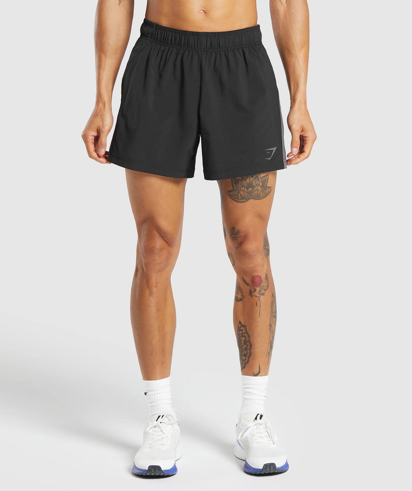 GYMSHARK Lebanon - Sport 5" Shorts Black - Front
