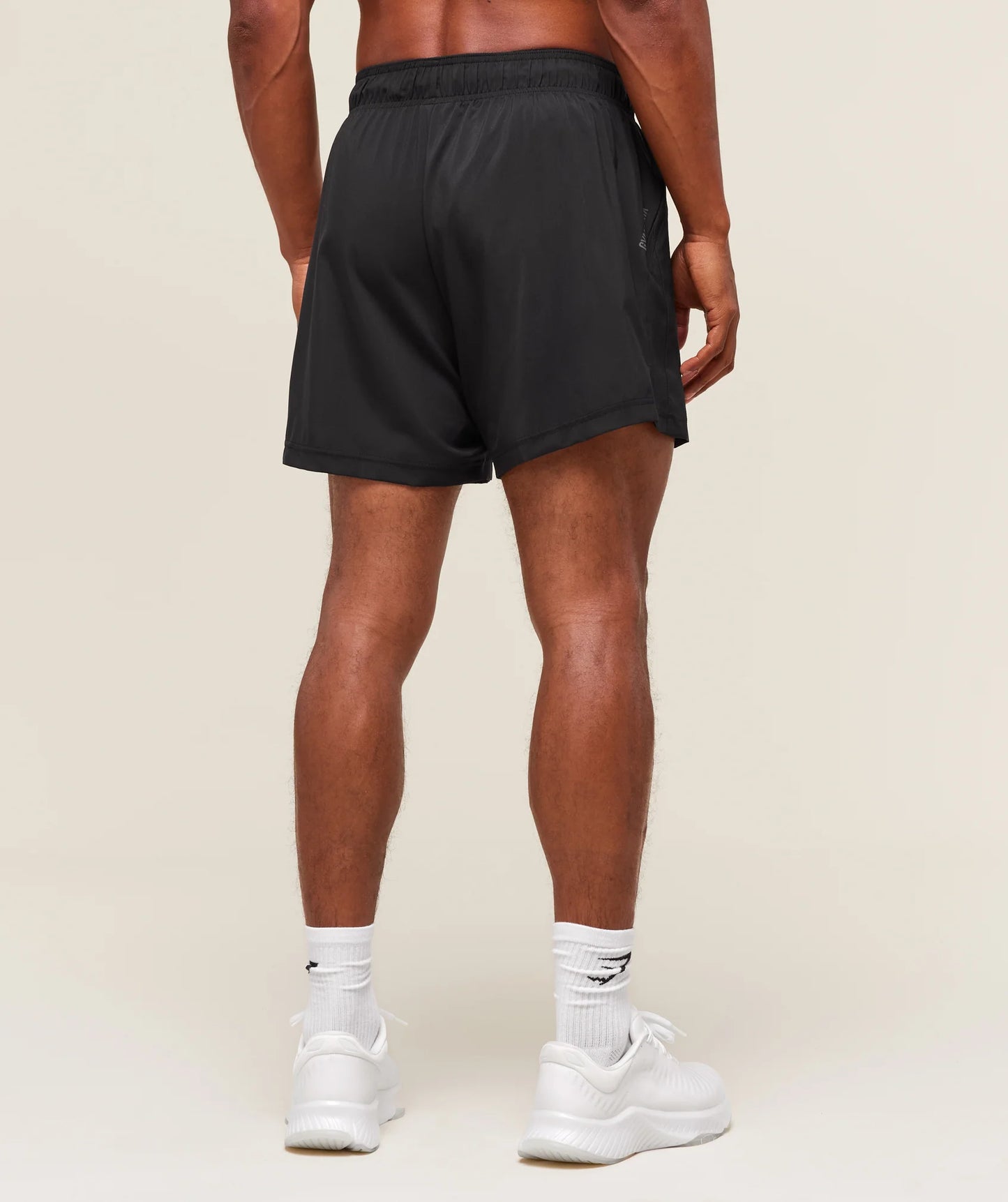 GYMSHARK Lebanon - Sport 5" Black All - Back