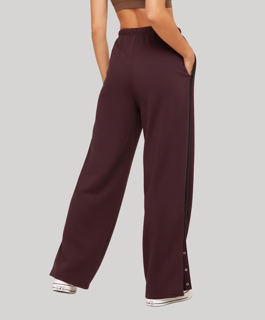 Retro Stripe Snap Pant