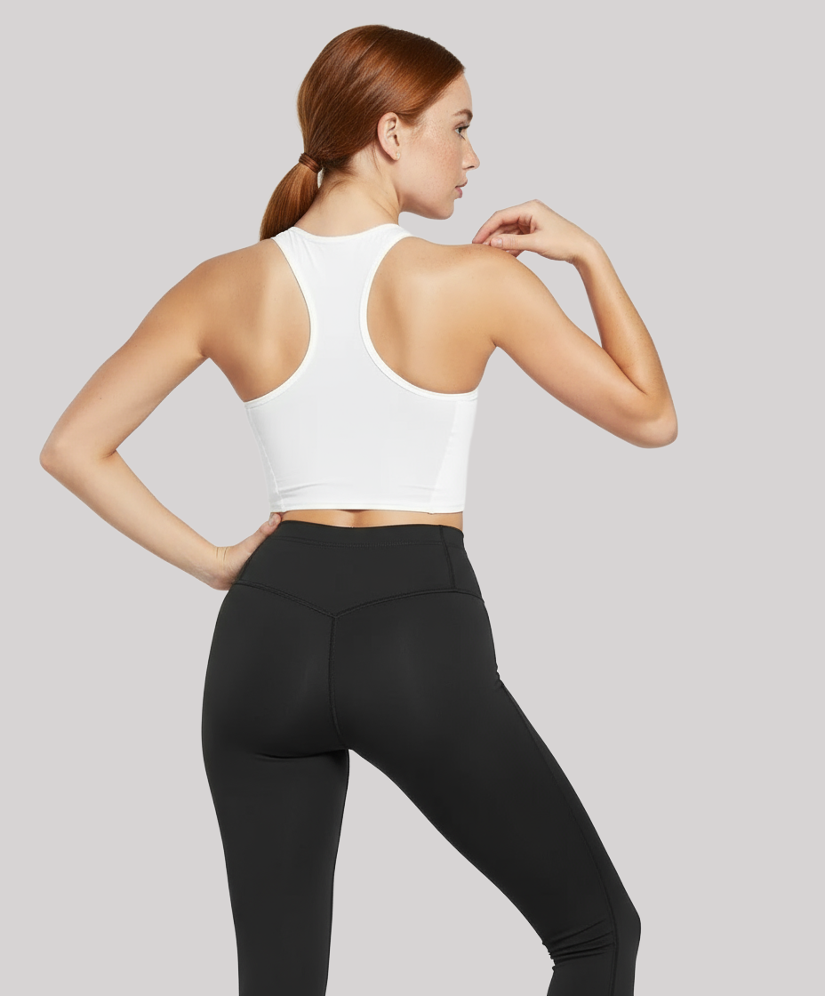 Crop Mesh Tank