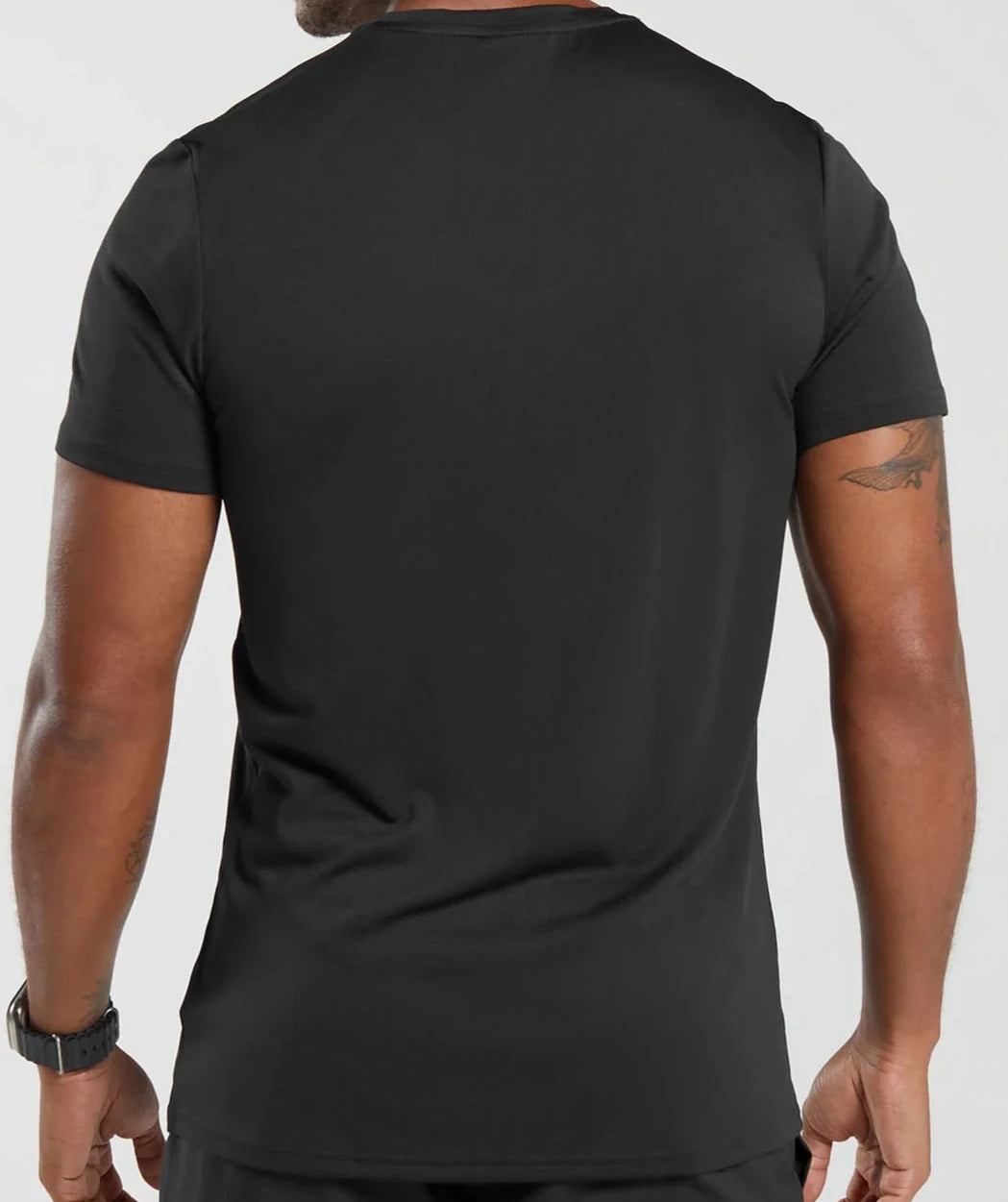 GYMSHARK Lebanon - Arrival T-Shirt Black - Back