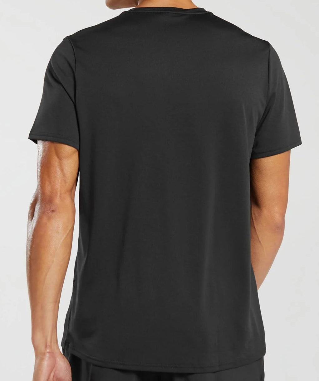 GYMSHARK Lebanon - Arrival Regular Fit T-Shirt Black - Back