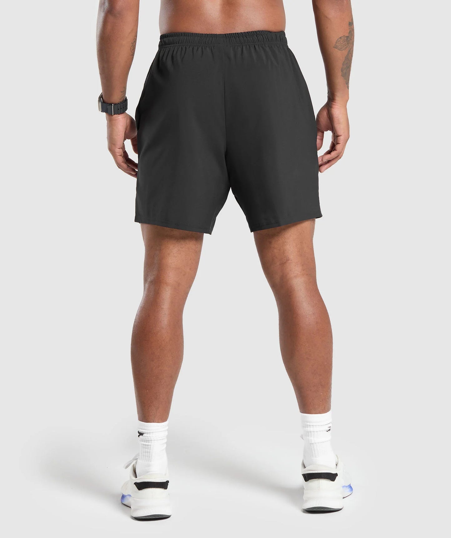 GYMSHARK Lebanon - Arrival 7" Shorts Black - Back