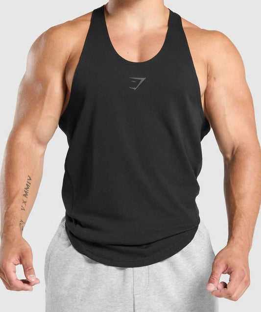 GYMSHARK Lebanon - Bold Stringer Black - Front