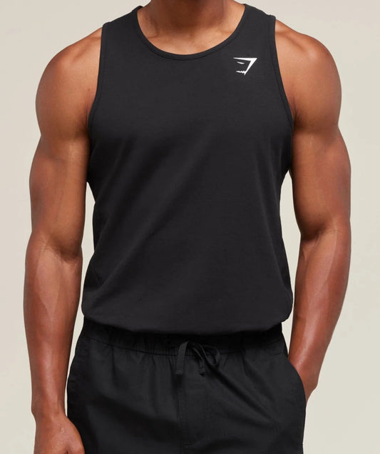 GYMSHARK Lebanon - Critical Tank Black - Front