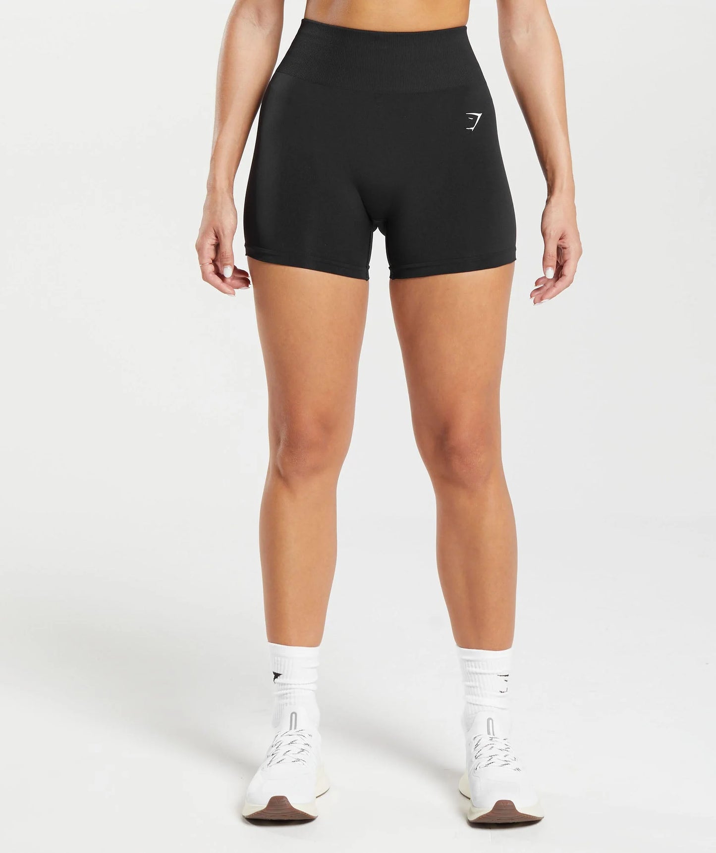 GYMSHARK Lebanon - Everyday Seamless Shorts Black - Front