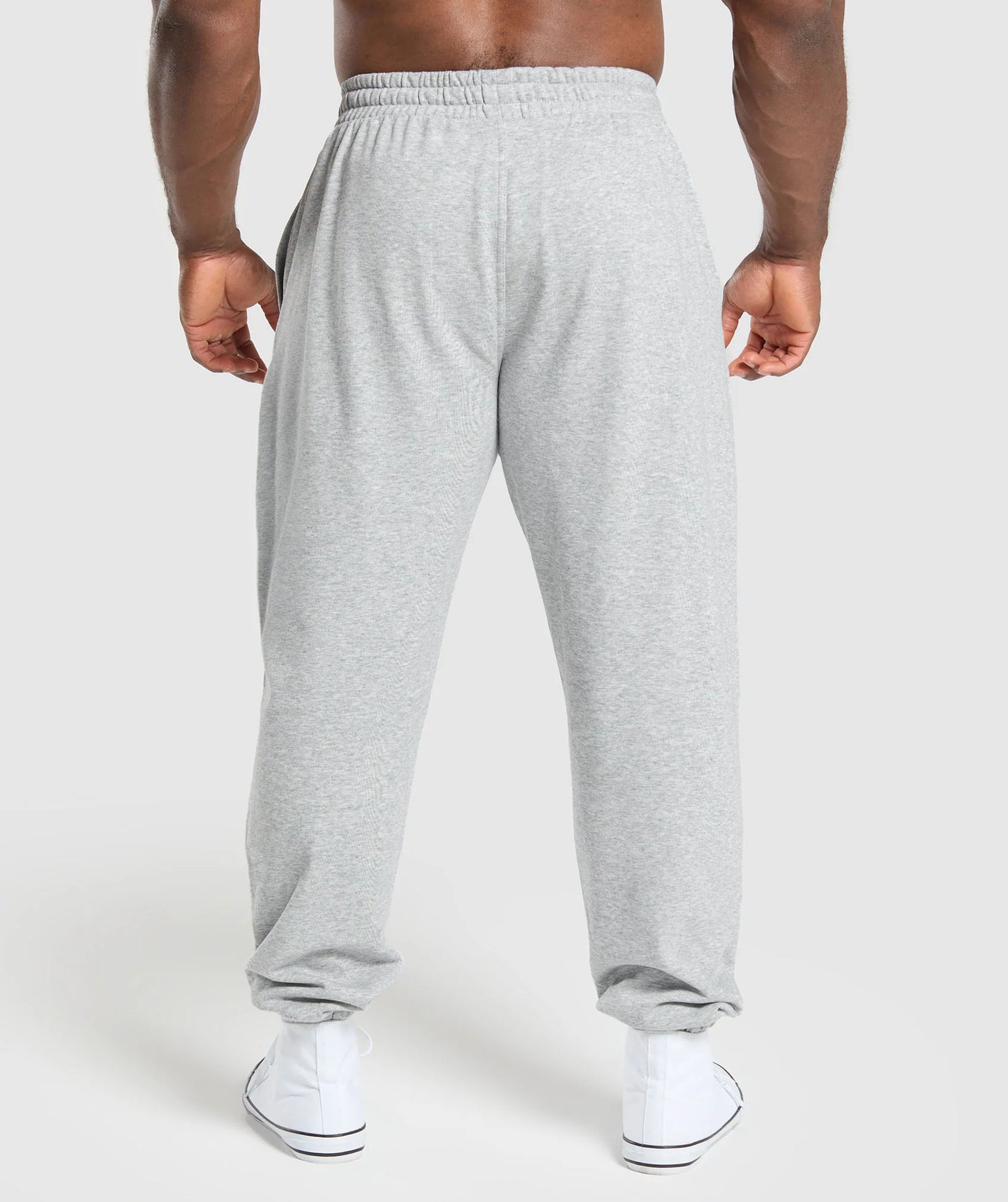 GYMSHARK Lebanon - Bulking Season Joggers Light Gray - Back