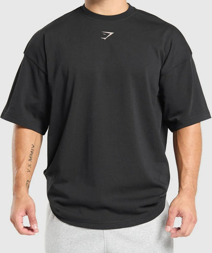 GYMSHARK Lebanon - Lifting Club T-Shirt Black - Front