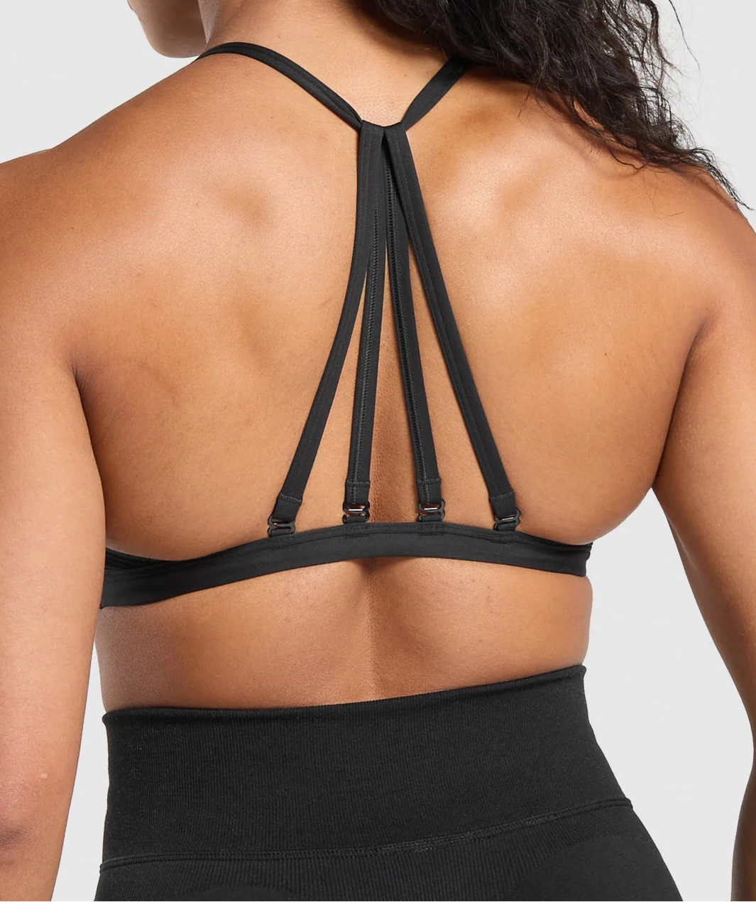 GYMSHARK Lebanon - Minimal Sports Bra Black - Back