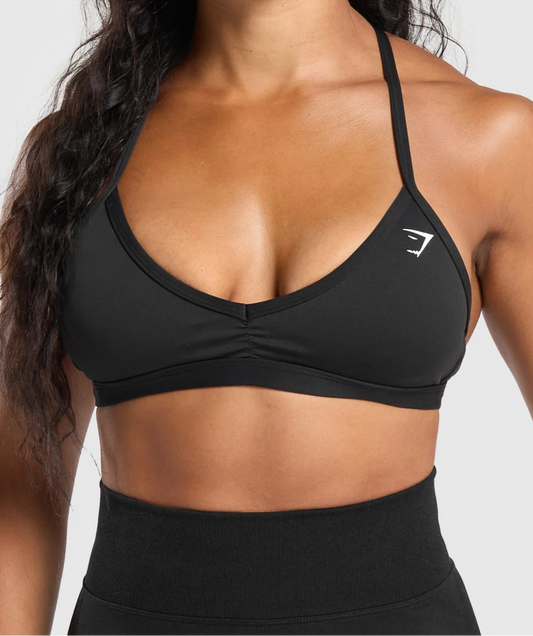 GYMSHARK Lebanon - Minimal Sports Bra Black - Front