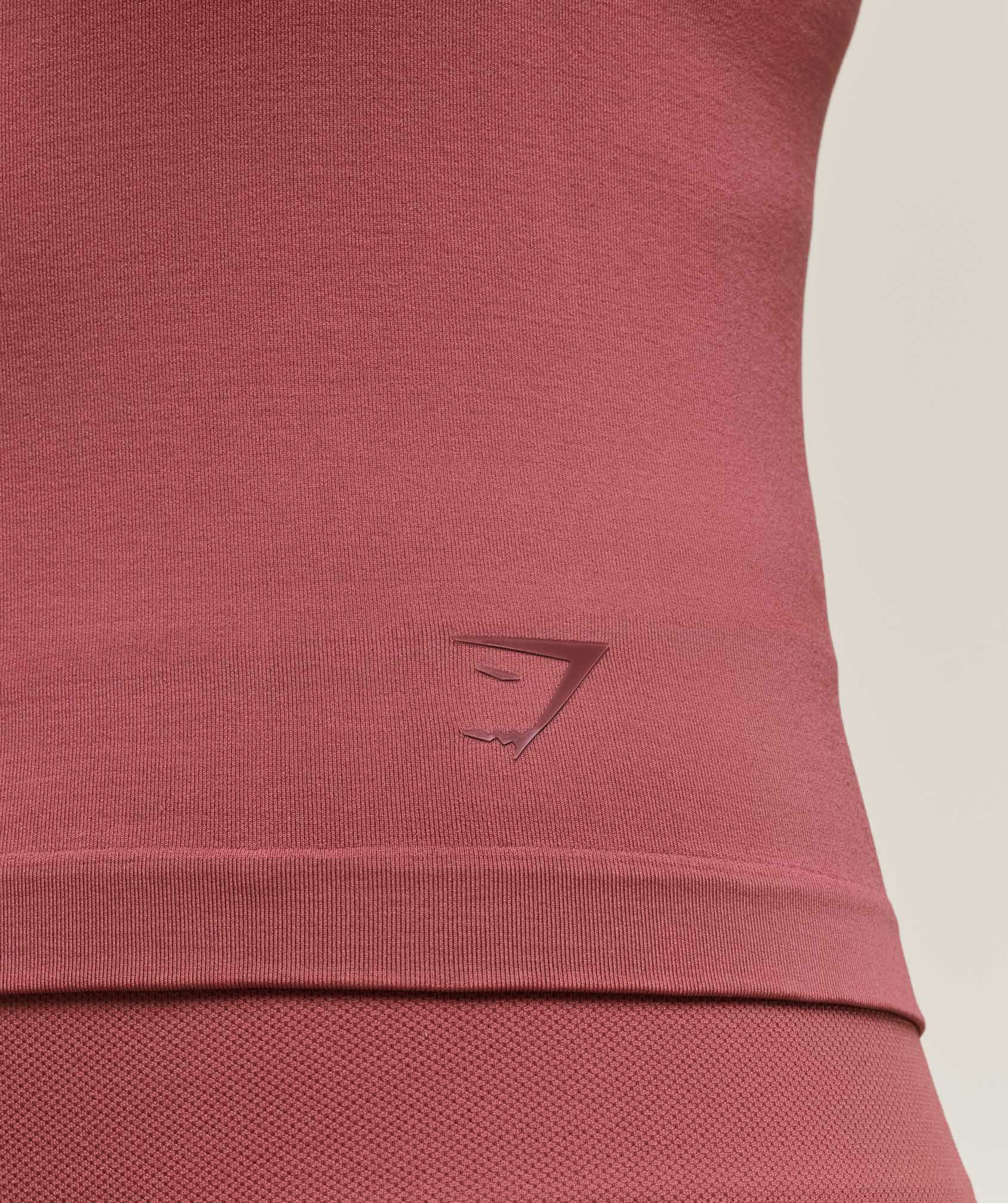 GYMSHARK Lebanon - Soft Sculpt Shelf Tank Washed Berry Pink - logo