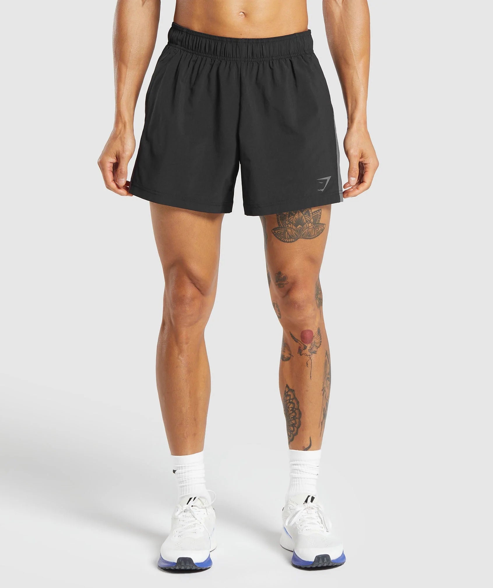 GYMSHARK Lebanon - Sport 5" Shorts Black - Front