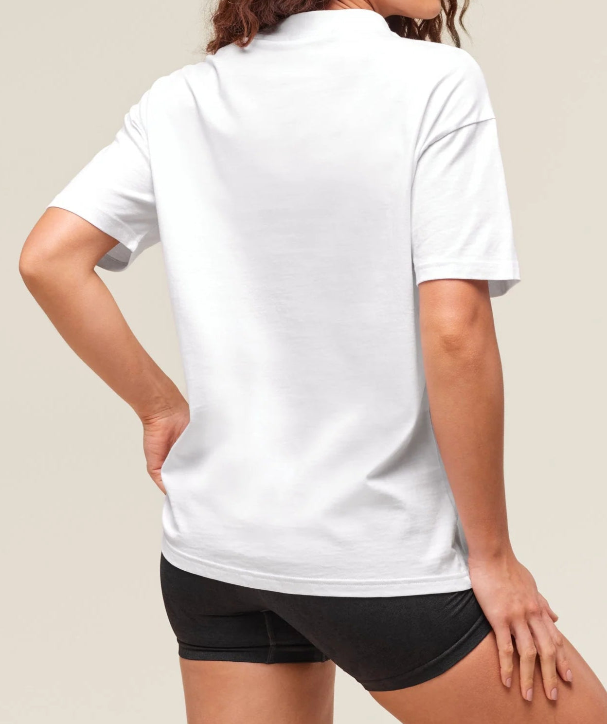 GYMSHARK Lebanon - Training Oversized T-Shirt White - Back