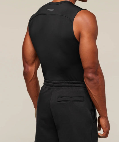 GYMSHARK Lebanon - Element Tank Black - Back