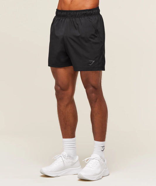 GYMSHARK Lebanon - Sport 5" Black All - Front
