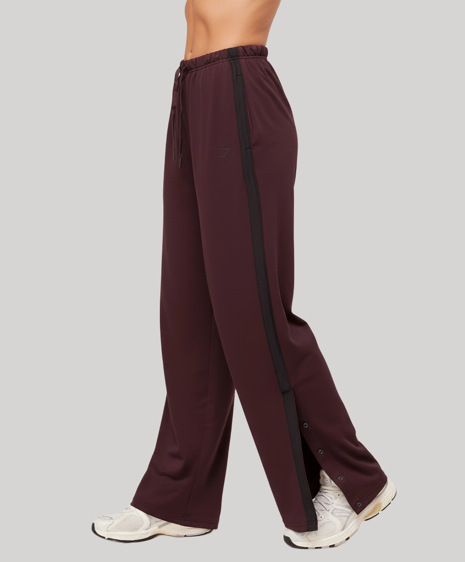 Retro Stripe Snap Pant